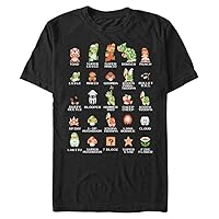 Nintendo Men's Pixel Cast T-Shirt