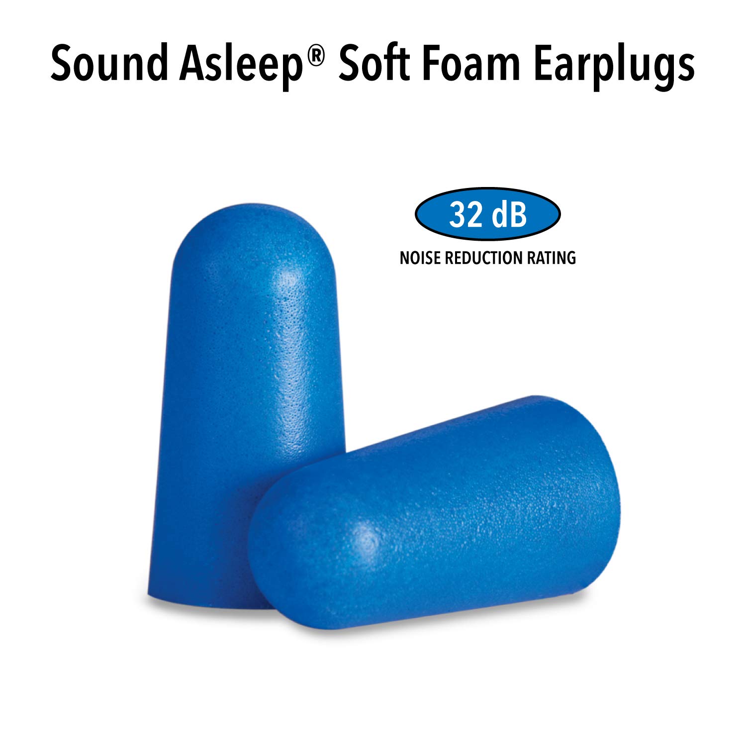 Mack’s Sound Asleep Soft Foam Earplugs, 12 Pair – 32dB High NRR, Comfortable Ear Plugs for Sleeping, Snoring, Travel and Noisy Neighbors