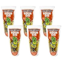 Van Holten's Pickles - Sour Sis Pickle-In-A-Pouch - 6 Pack
