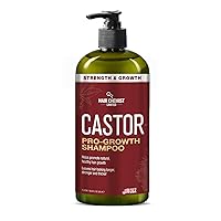 Castor Pro-Growth Shampoo 33.8 oz. - Made with Natural Castor Oil for Hair Growth, Sulfate Free Shampoo