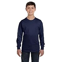 Hanes Youth 6.1 oz. Tagless® Long-Sleeve T-Shirt