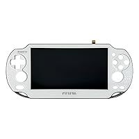 Rinbers® White LCD Screen Display with Touch Panel Digitizer Assembly Replacement for Playstation PS Vita PSV 1000 1001 PCH-1001 PCH-1101