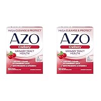 Cranberry Urinary Tract Health Supplement, 1 Serving : 1 Glass of Cranberry Juice, Sugar Free Cranberry Pills, 50 Count (Pack of 2)