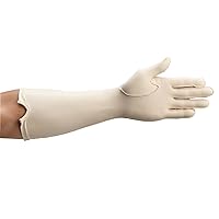 Rolyan 68515 Forearm Length Left Compression Glove, Large