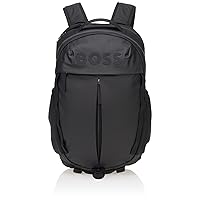 BOSS Stormy Contrast Logo Backpack, Black Pepper