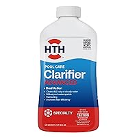 HTH 67067 Swimming Pool Care Clarifier Advanced - Crystal Clear Water in 24 Hours