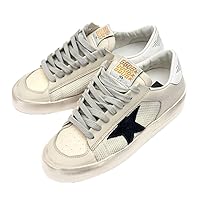 Golden Goose Women's Fashion Sneakers - Italian Leather Womens Trendy Shoes - Sand Sneakers