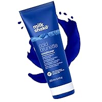 milk_shake Cold Brunette Blue Conditioner for Brunettes with Special Blue Pigments for Light Brown or Dark Blonde Hair
