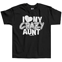 Threadrock Little Boys' I Love My Crazy Aunt Infant/Toddler T-Shirt