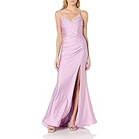 Speechless Women's Sleeveless Maxi Trumpet Party Dress