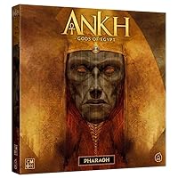 Ankh Gods of Egypt Board Game Pharaoh EXPANSION - Influence the Course of Destiny, Strategy Game for Kids and Adults, Ages 14+, 2-5 Players, 90 Minute Playtime, Made by CMON