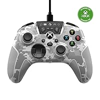 Turtle Beach Recon Controller Wired Game Controller Officially Licensed for Xbox Series X, Xbox Series S, Xbox One & Windows - Audio Enhancements, Remappable Buttons, Superhuman Hearing – Arctic Camo