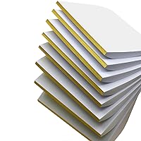 400 Sheets 8 Pads Liwute Multi-purpose Blank Writing Pads-Note Pads - Memo Pads - Scratch Pads (26x18cm), It is a Good Helper for Your Life, Work and Study