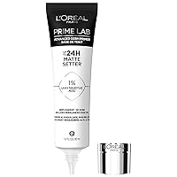 L'Oreal Paris Prime Lab Up to 24H Matte Setter Face Primer Infused with Salicylic Acid to Grip and Extend Makeup with a No Shine Finish, 1.01 Fl Oz