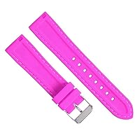 Silicone Rubber Divers Sport Replacement Watch Band Strap (Choice of Buckle) 18mm 20mm 22mm 24mm for Men and Women