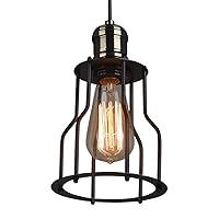 Simple Vintage Iron Lampshade Hanging Lights Clothing Store Ceiling Pendant Lights Decorated Shade Lights Fixture Dining Room Industrial Chandelier Light Lighting Device