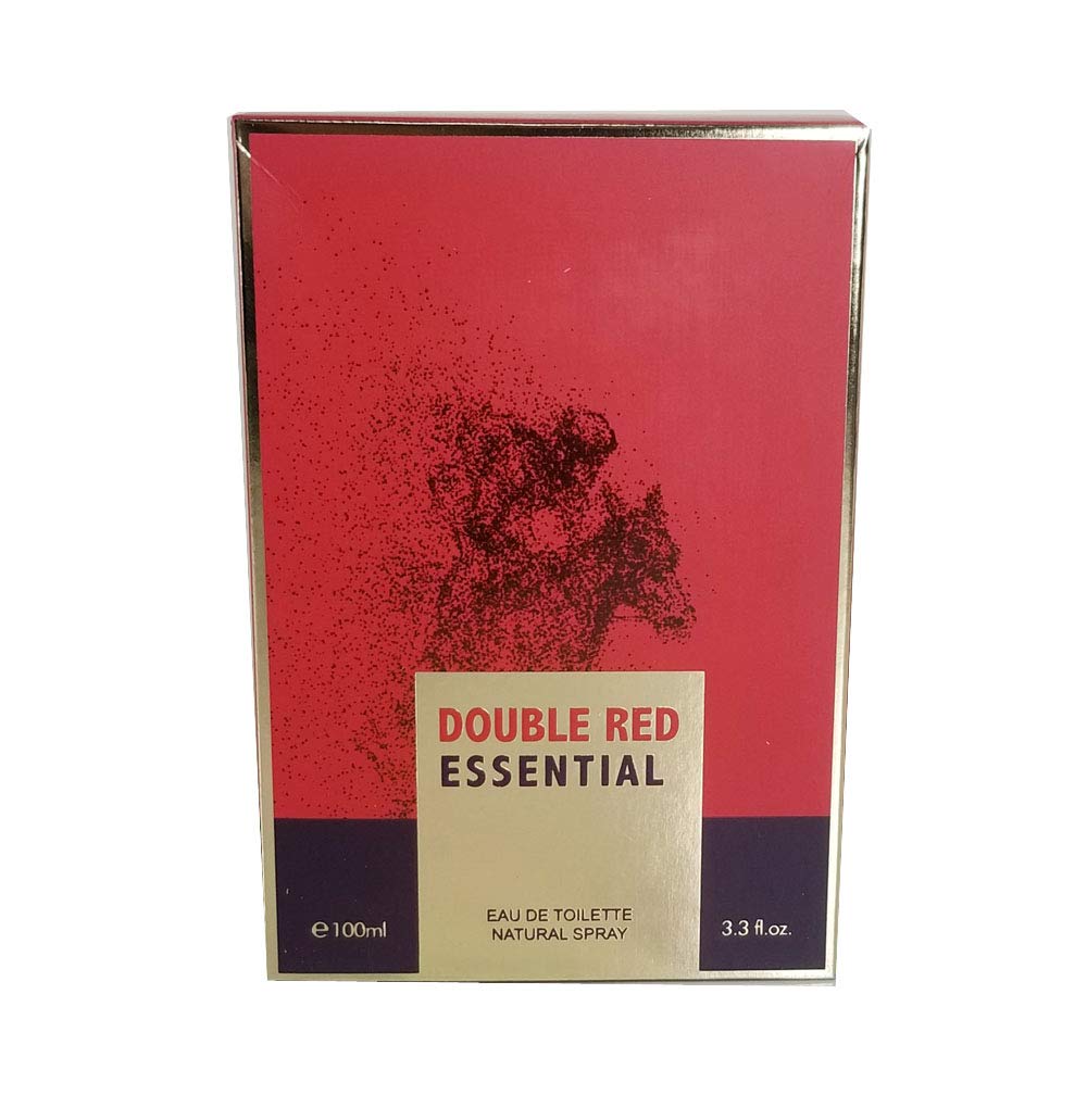 Double Red 3.3 Ounces Eau de Toilette men's Cologne Spray