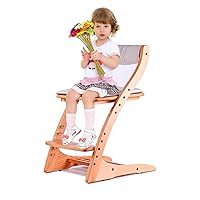 High Chairs for Babies and Toddlers, Adjustable Feeding Chair with Removable Cushion, Convertible Chair for Children & Adults,High Chair Grows with Kid for Dining, Studying, Step Tool