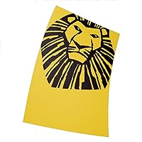 LNASI The Lion King The Broadway Musical Broadway Theater Play Poster -28x43cm - Frameless Poster (11x17) inches Wall Art Home Decor