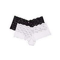 Smart & Sexy Women's Signature Lace Cheeky Panty 2 Pack