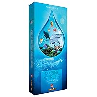 Ark Nova: Marine Worlds Strategy Board Game Expansion - Introduces Sea Animals Into Your Zoo, 1-4 Players, Ages 12+