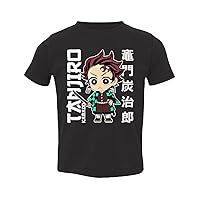 Tanjiro Kid Slayers Anime Manga Demon Toddler T-Shirt