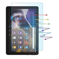 2PCS Anti Blue Light (HD) Screen Protector for All-New Fire HD 10 / Fire HD 10 Plus Tablet 10.1 inch (2023/2021,13th/11th Generation), Anti Glare Filter Reduce Eyes Strain