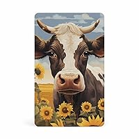 Farmhouse Cow USB Flash Drive Personalized Credit Bank Card Memory Stick Storage Drive 64G