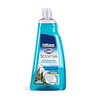 Clorox Scentiva Dishwashing Liquid Soap | Smells Great and Cuts Through Grease FAST | Quick Rinsing Formula Washes Away Germs | A Powerful Clean You Can Trust, Pacific Breeze & Coconut, 26 Oz