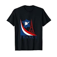 Paris Eiffel Tower France Love Flag Dove of Peace T-Shirt