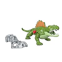Fisher-Price Imaginext Jurassic World Dominion Dimetrodon Dinosaur Toy with Removable Harness for Preschool Kids Ages 3 and Up