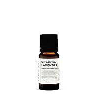 100% Organic Pure Lavender Essential Oil 0.34 fl oz - Small Batch - Sustainably Sourced Straight from Farm in Provence, France