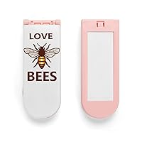Love Bees Cute Clip Fill Light for Phone Holder Front Light with 3 Light Modes Makeup Mirror
