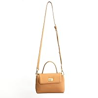 Women's Messenger Bag Ice Cream Color Shoulder Bag, Fashion Leather Lightweight Handbag Shoulder Bag