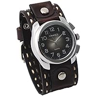 Unisex 091KDTB Elegant Gradient Design Leather Band Watch