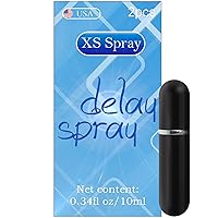 XS Spray - Enhancers - Quick Results-Desensitizing Delay Spray for Men clinically Proven to Help You Last Longer in Bed - Delay Without Losing Pleasure - Delay Sprayer，2pc（10ml） (2)