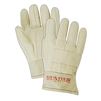 MAGID Heater Beater 398JKBT Cotton Glove, Men's Jumbo (12 Pair)