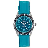 REIGN Gage Automatic Watch w/Date - Blue