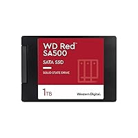 Western Digital 1TB WD Red SA500 NAS 3D NAND Internal SSD - SATA III 6 Gb/s, 2.5