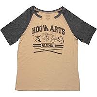 Bioworld Harry Potter Hogwart's Raglan Womens Shirt