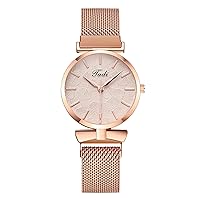 Wrist Watch for Women, Fashion Designed Lady's Watch, Quartz Analog Women's Watch with Stainless Steel Strap