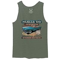 The Mother Road California Route 66 cali Republic Vintage car for Men's Tank Top