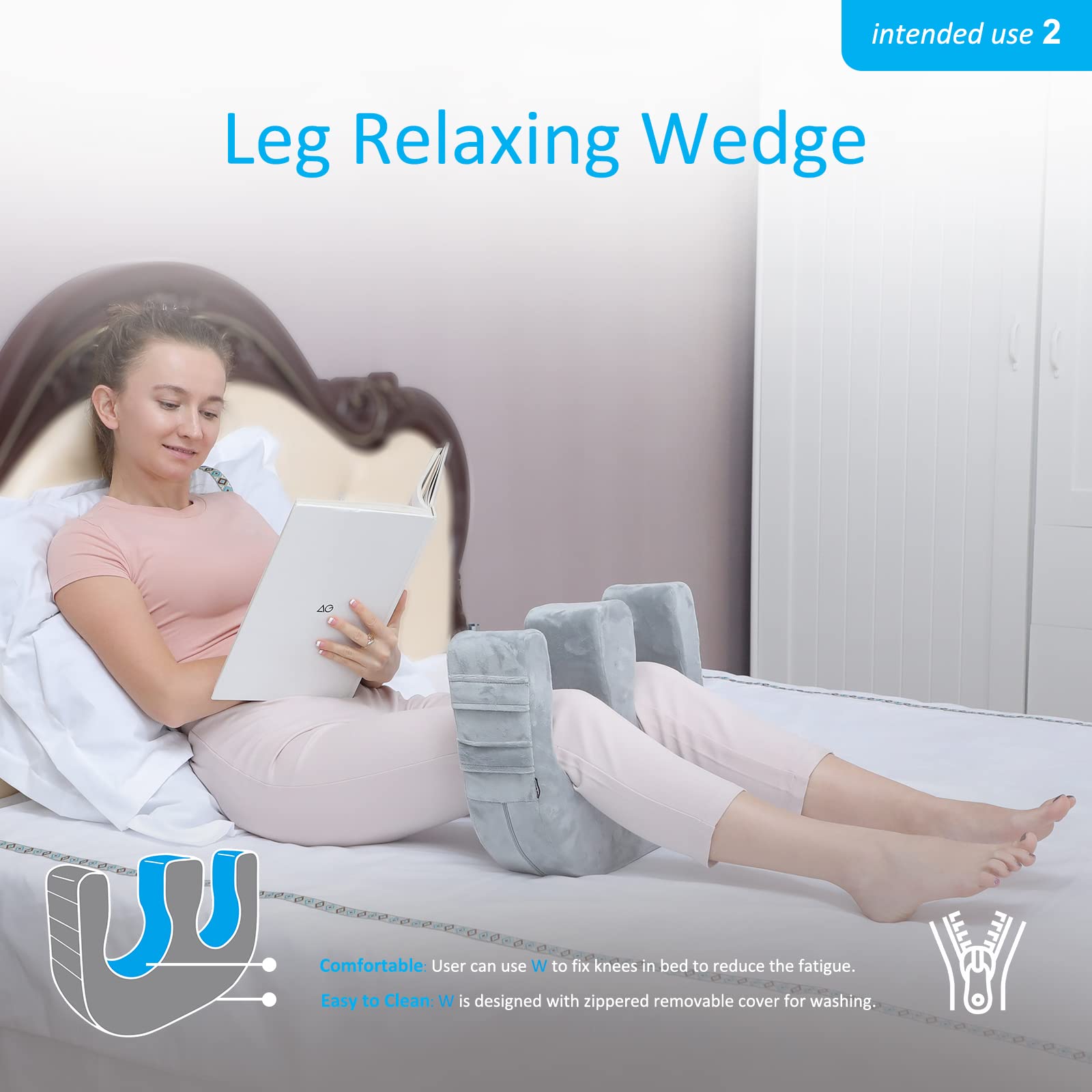rehand Patient Turning Device, Multifunctional U-Shaped Turning Device, Anti-Decubitus Paralyzed Patient Turning Pillow, Bed Rest Nursing Tool, Help Patients Or Bedridden Elderly People Turn Over