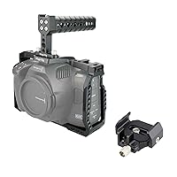MAGICIRG Cage Kit for BMPCC 6K Pro + SSD Mount Bracket for Samsung T5 /T7 SSD