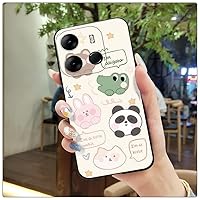 Lulumi-Phone Case for Tecno POP7 Pro/Spark Go 2023/BF7, Back Cover Anti-Knock Fashion Design Cover Cute Shockproof TPU Dirt-Resistant Anti-dust Soft case Cartoon Waterproof