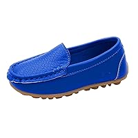 Size 5 Shoes for Girls Toddler Little Kid Boys Girls Soft Slip On Loafers Dress Flat Shoes Size 12 Boys Shoes