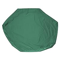 Sandbox Cover Waterproof Hexagonal 55x43inch 210D Oxford Cloth Sand Box Cover UV Protection Dustproof Drawstring Closure Sandbox Cover for Outdoor, Green, Sandbox Cover Waterproof