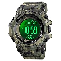 Men Digital Watches Waterproof Watch Multi-Functions LED Military Watch Outdoor Sport Watches