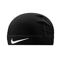 Nike mens Pro Skull 3.0 Cap, Black White, Large