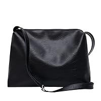 Women Messenger Bag Large Capacity Ladies Daily Tote Soft PU Leather Female Big Shoulder Bags Handbags Solid Color